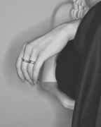 Maria Black Ring Gemma - Silver HP