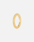 Emilia By Bon Dep Ring Hammered Ring 52 - Gold
