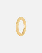 Emilia By Bon Dep Ring Hammered Ring 52 - Gold