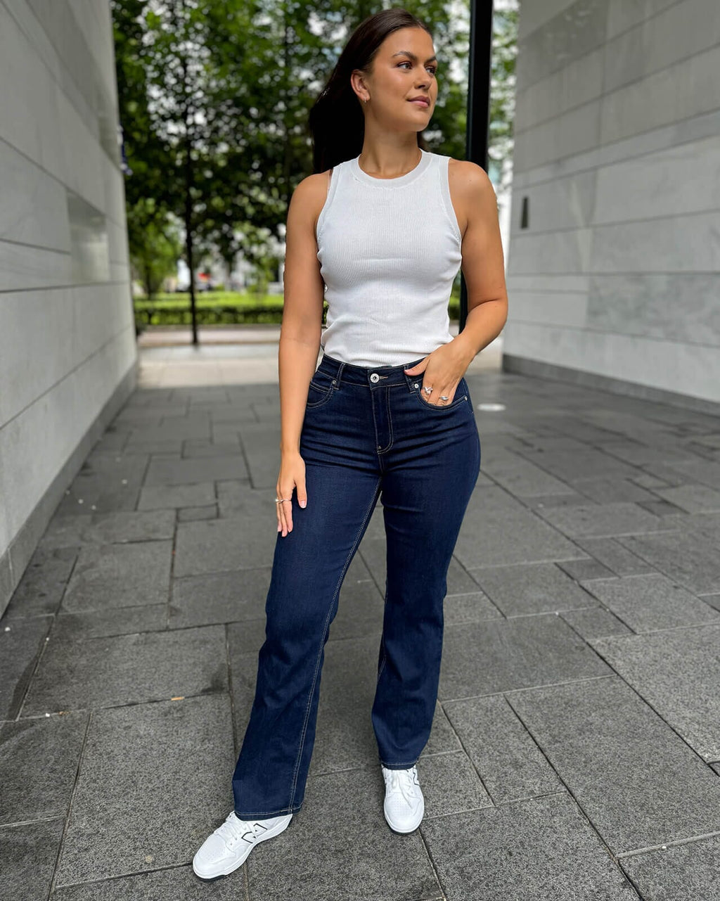 FLOYD Jeans Hana 991 - Dark J. Blue 32"
