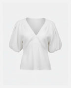 FLOYD Topp Helene Uni - White