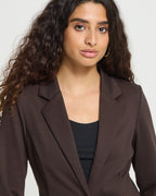 ICHI Blazer Kate BL - Chocolate Torte