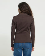 ICHI Blazer Kate BL - Chocolate Torte