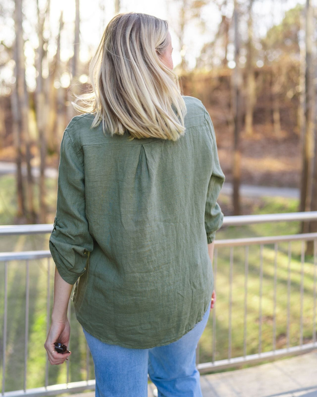 FLOYD Bluse Erica Lin - Army Green