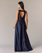 FLOYD Maxikjole Grace Long - Navy