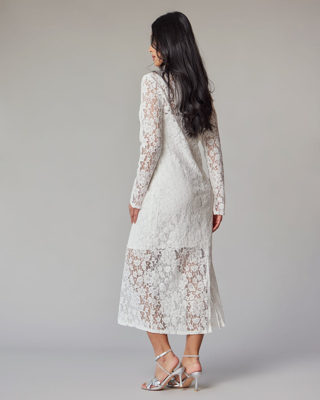 NEO NOIR Blondekjole Mary Lace - White