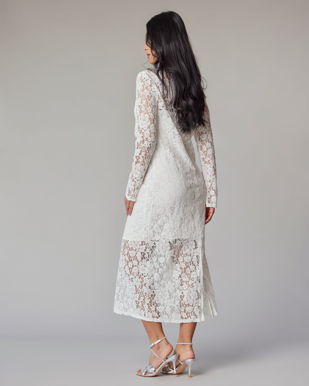 NEO NOIR Blondekjole Mary Lace - White