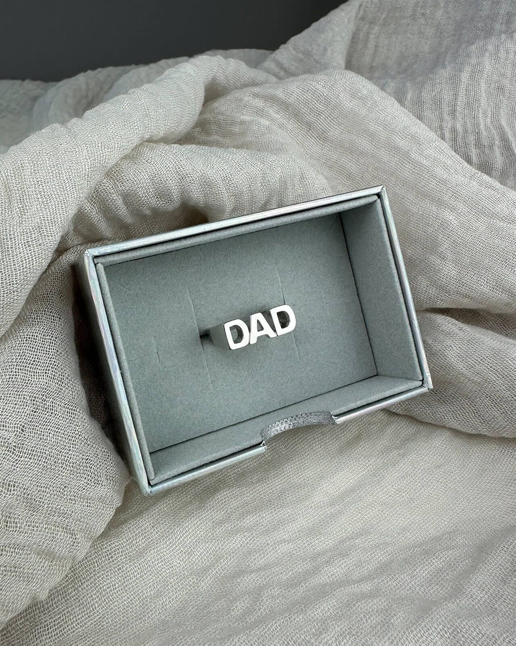 Maria Black Ring Dad - Silver HP