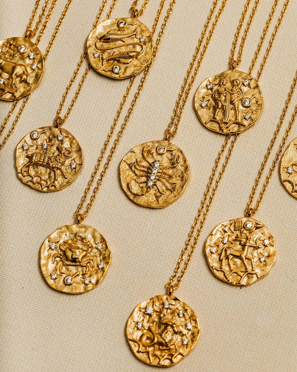 Orelia Kjede Zodiac Sagittarius / Skytten - Gold