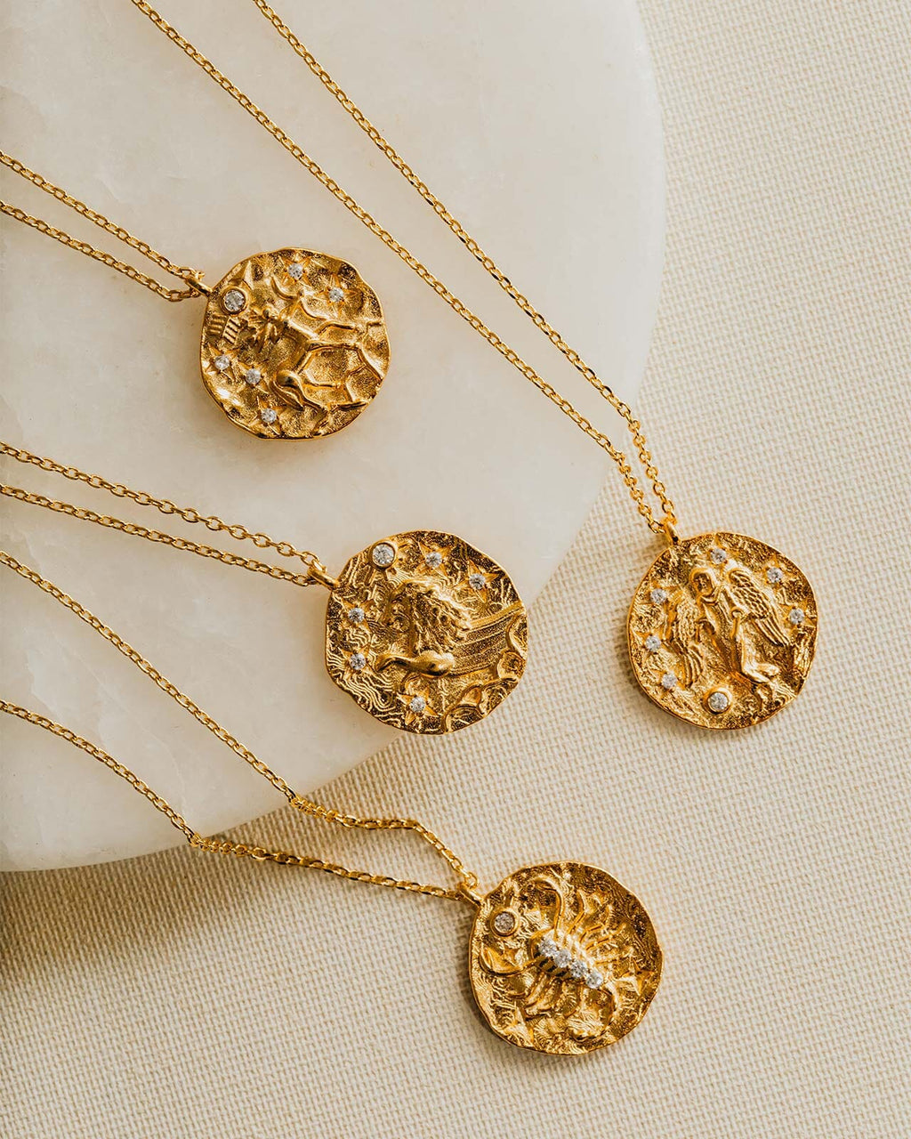 Orelia Kjede Zodiac Sagittarius / Skytten - Gold