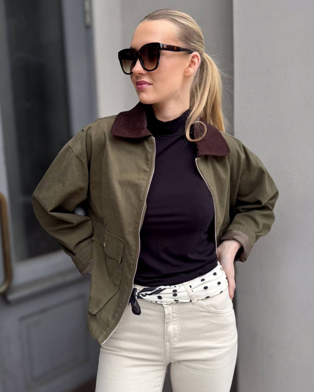 FLOYD Jakke Astrid - Army Green