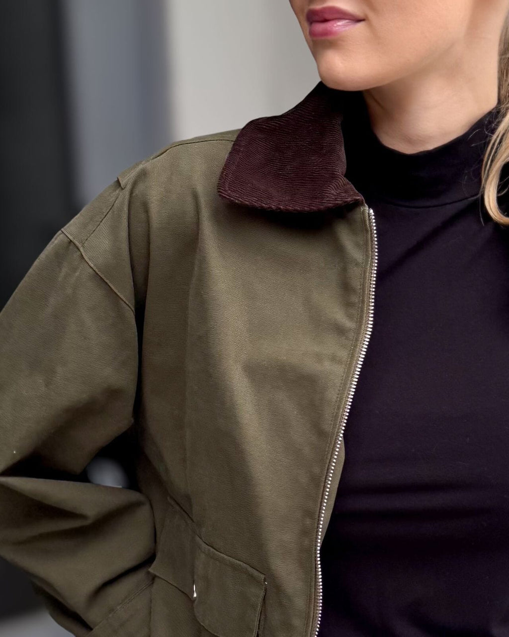 FLOYD Jakke Astrid - Army Green