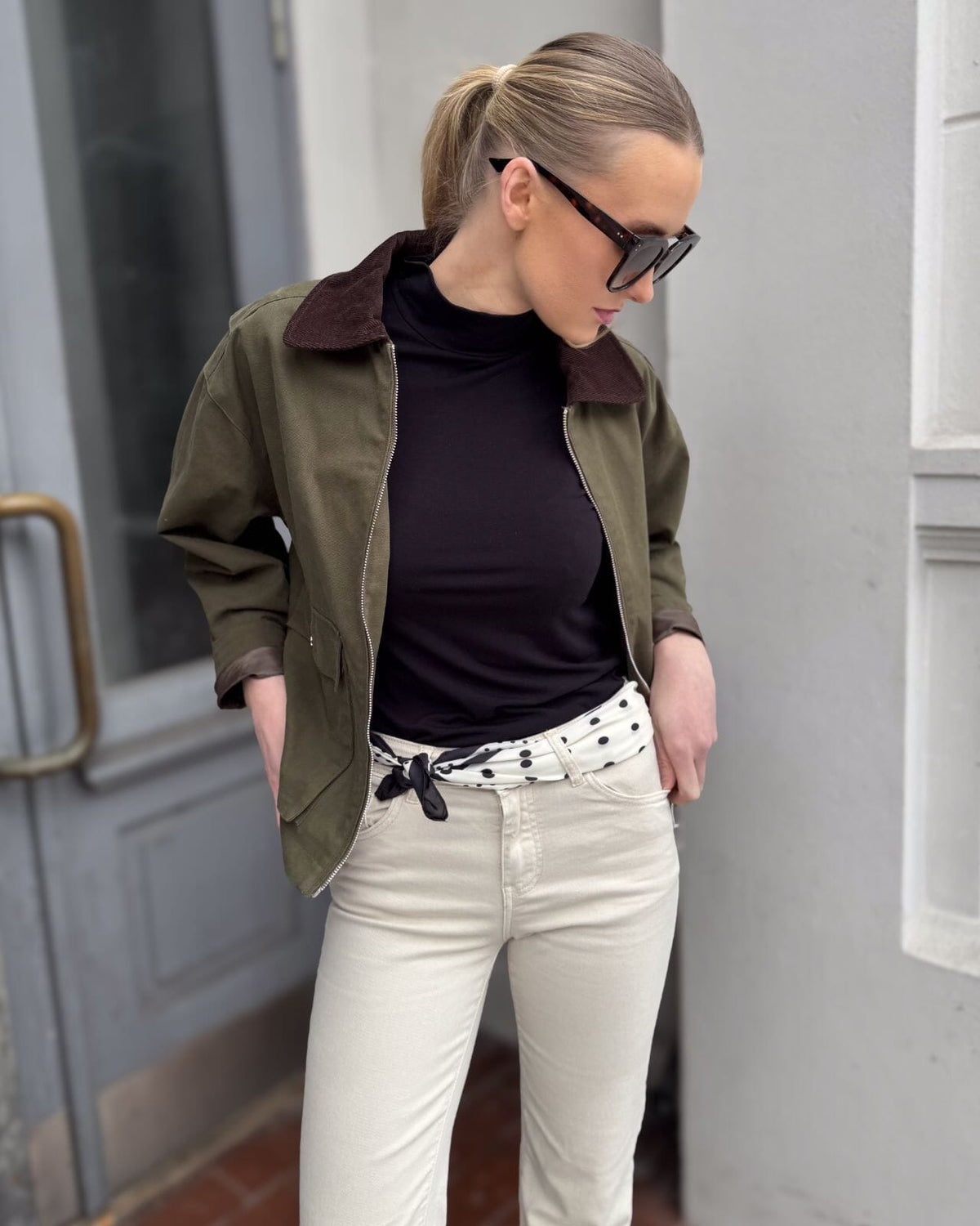 FLOYD Jakke Astrid - Army Green