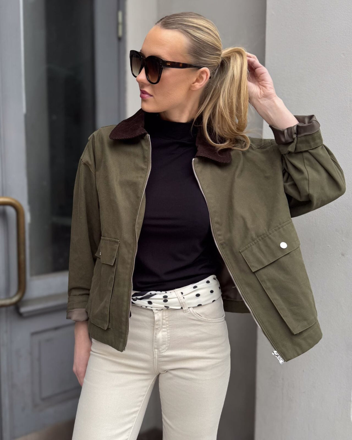 FLOYD Jakke Astrid - Army Green