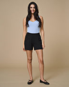 JDY Shorts Geggo JRS - Black/ Black Button