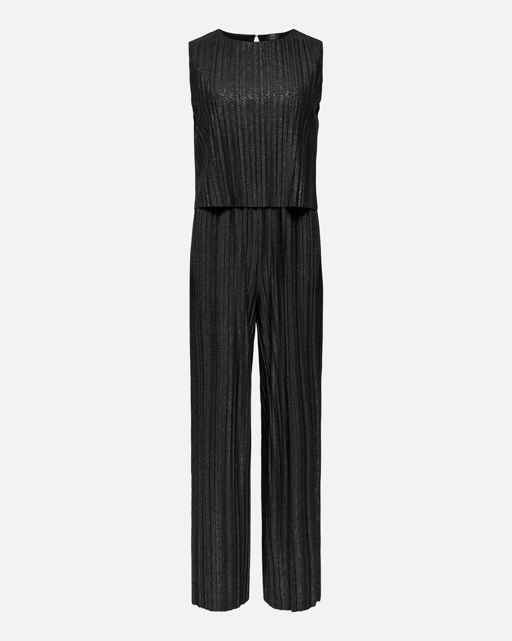 JDY Jumpsuit Lacy S/L Plisse - Black Glitter