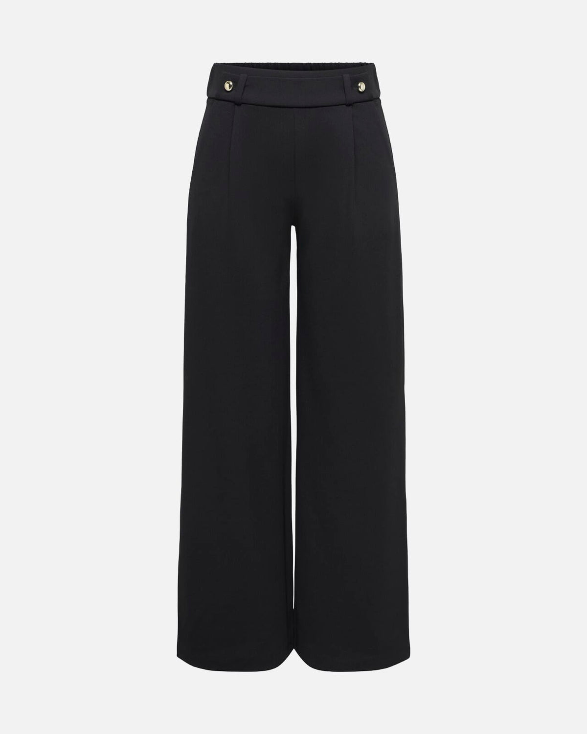 JDY Bukse Geggo New Long - Black/ Gold buttons