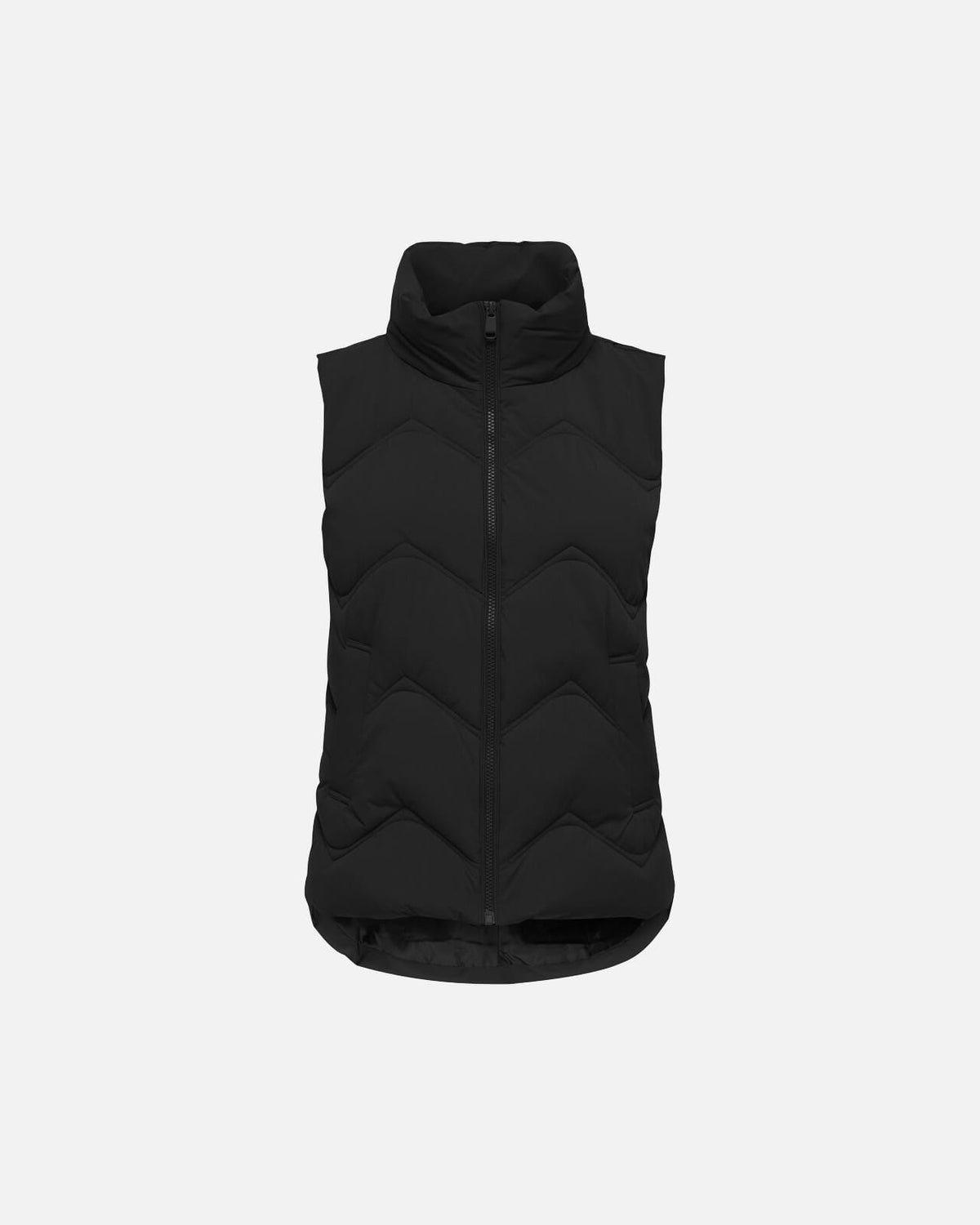 JDY Boblevest Power Short Waist - Black