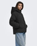 JDY Boblejakke Power Short Hood Puffer - Black