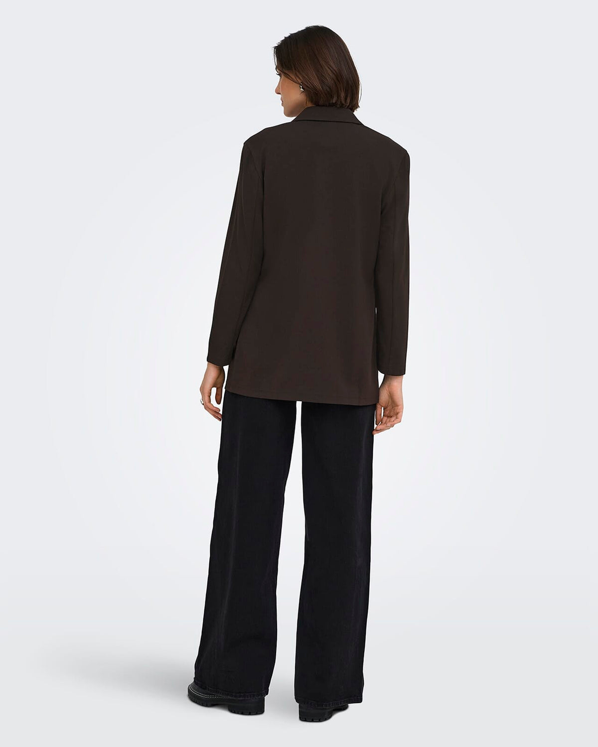 JDY Blazer Geggo L/S - Chocolate Torte