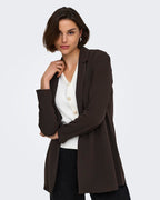 JDY Blazer Geggo L/S - Chocolate Torte