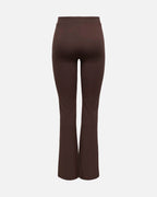 JDY Bukse Pretty Flare - Coffee Bean