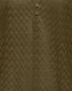 JDY Topp Avery L/S Lace V-neck - Dark Olive