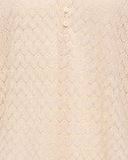 JDY Topp Avery L/S Lace V-neck - Sandshell