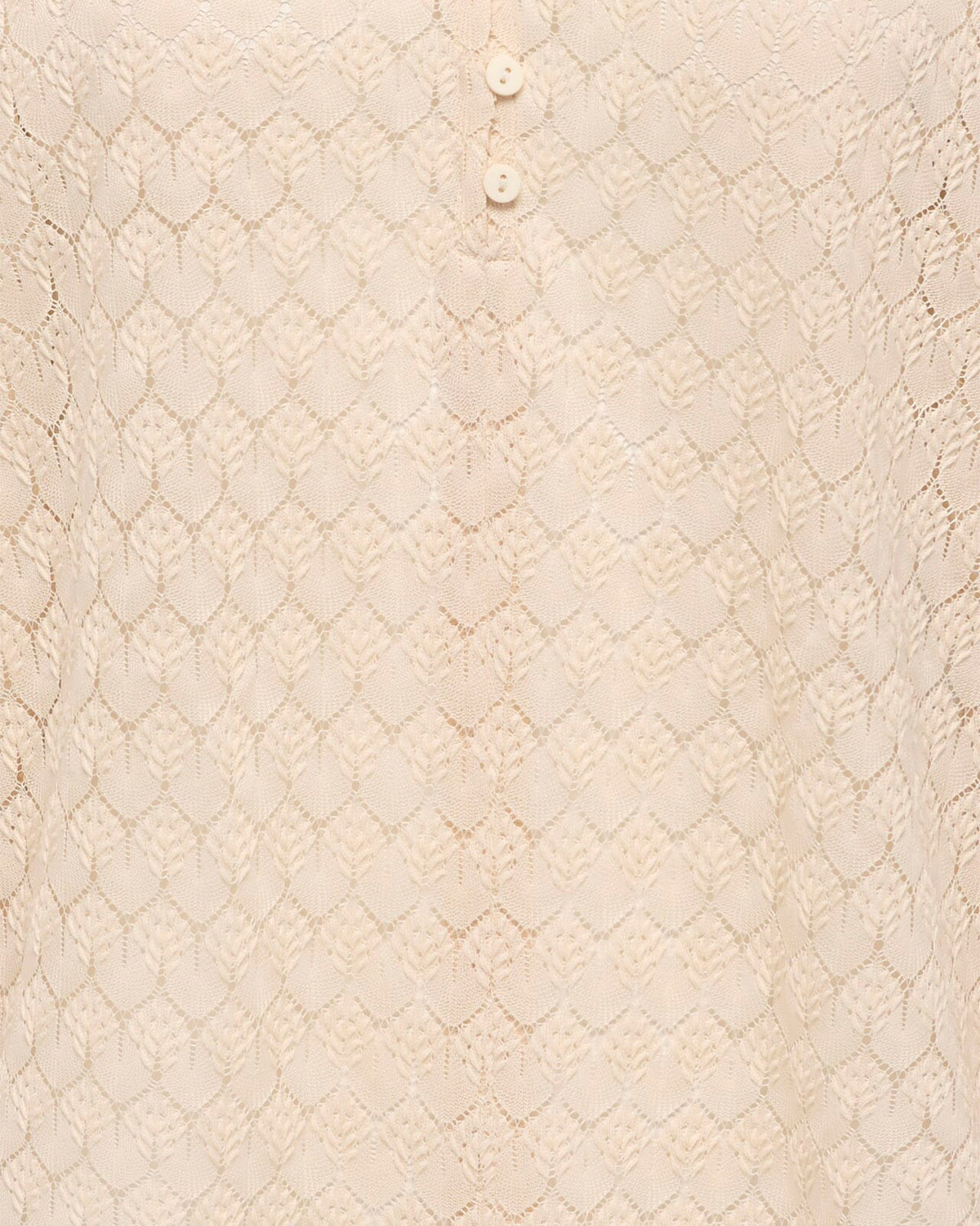 JDY Topp Avery L/S Lace V-neck - Sandshell