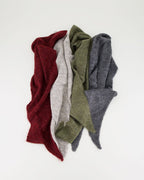 JDY Skjerf Drea Triangular - Dark Grey Melange