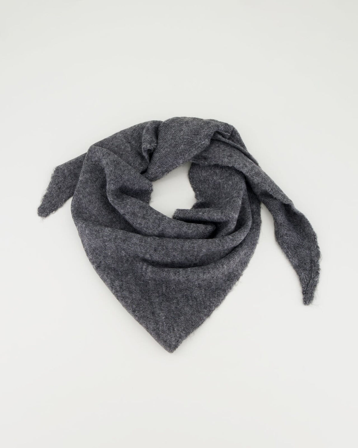 JDY Skjerf Drea Triangular - Dark Grey Melange