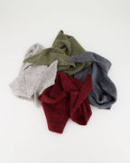 JDY Skjerf Drea Triangular - Dark Grey Melange
