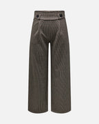 JDY Bukse Geggo Mia Long Check - Cobblestone/ Mini Check