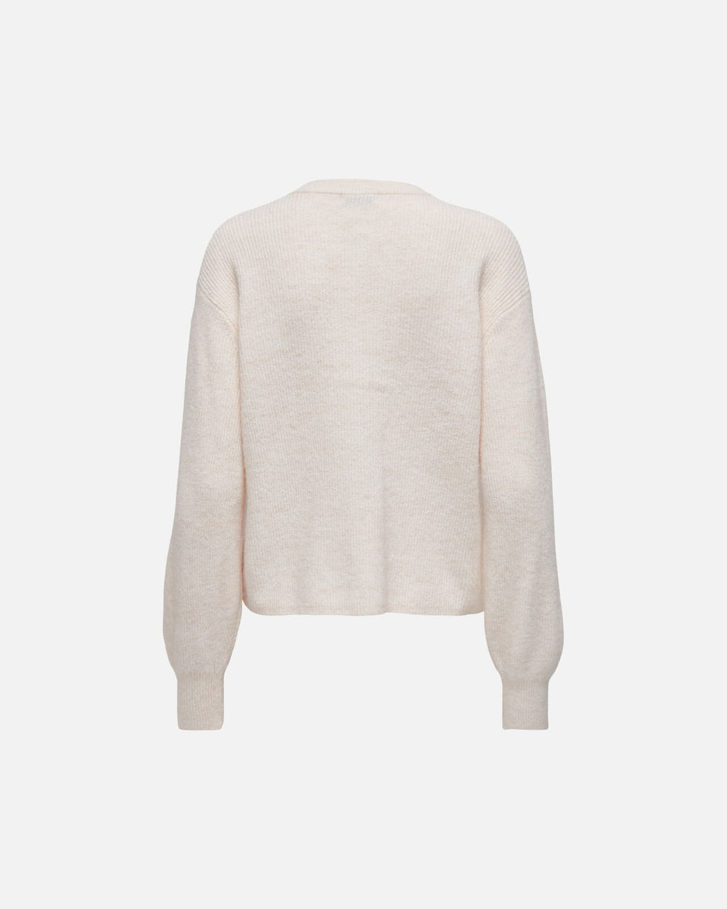 JDY Cardigan Lumi Life L/S Button - Birch/ Melange