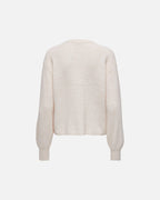 JDY Cardigan Lumi Life L/S Button - Birch/ Melange