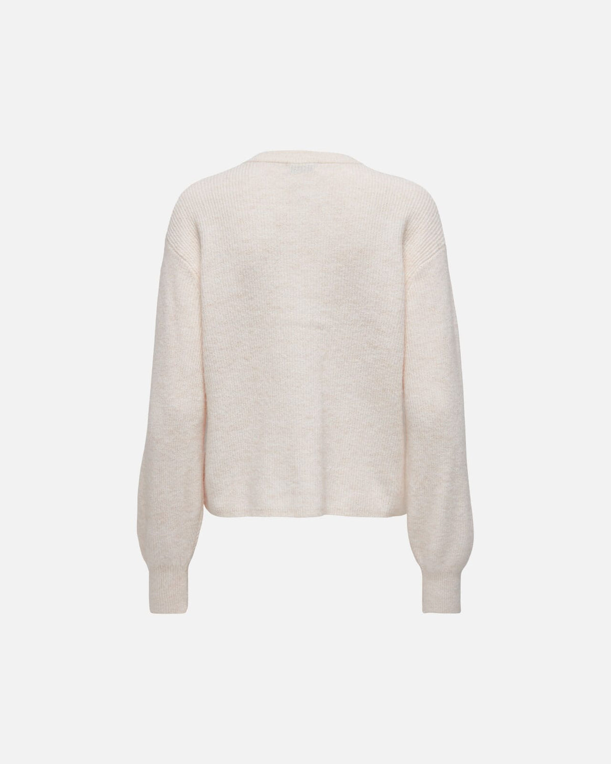 JDY Cardigan Lumi Life L/S Button - Birch/ Melange