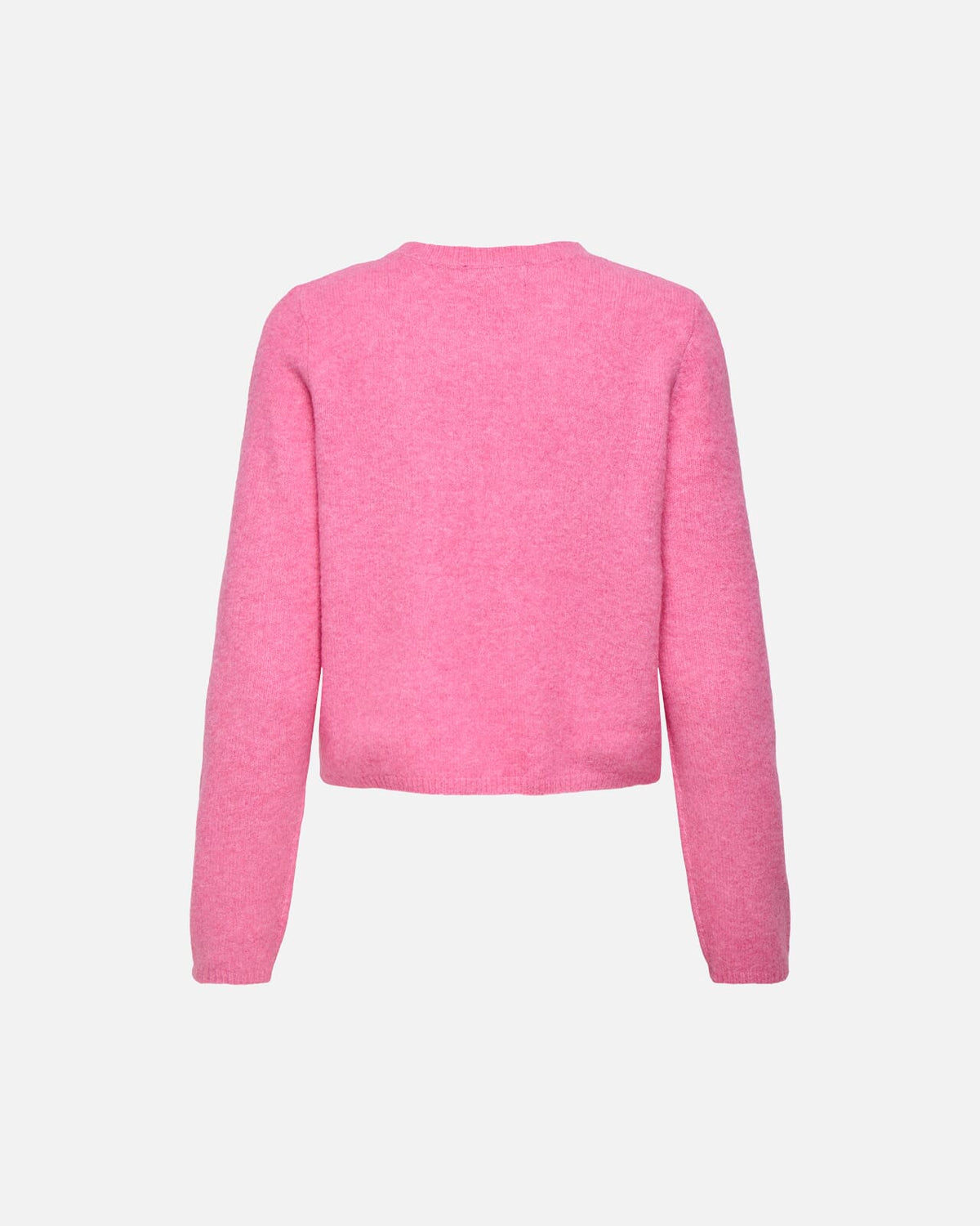 JDY Cardigan Chloe L/S Short - Pink Cosmos/ Melange