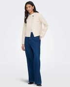 JDY Jakke Rubin Life One Button - Oxford Tan Melange