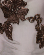 JDY Topp Casablanca L/S Top - Coffee Bean