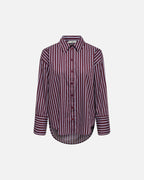 Skjorte Serena L/S Shirt - Port Royale/ Cashmere Blue & Cloud Dancer