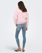 Collegegenser Mesa - L/S O-neck Sweat - Chalk Pink/ Windsor Wine/ Earth Red
