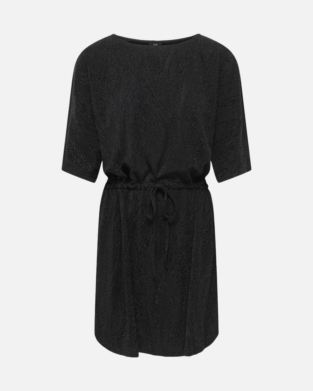 JDY Kjole Kiwi 2/4 O-neck - Black Glitter