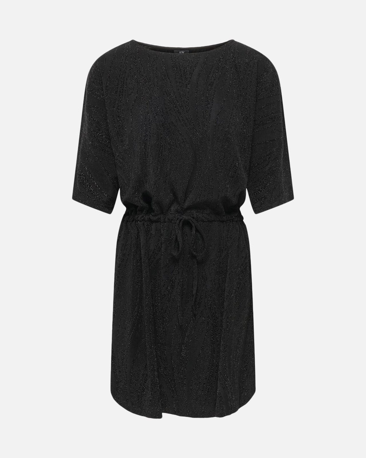 JDY Kjole Kiwi 2/4 O-neck - Black Glitter