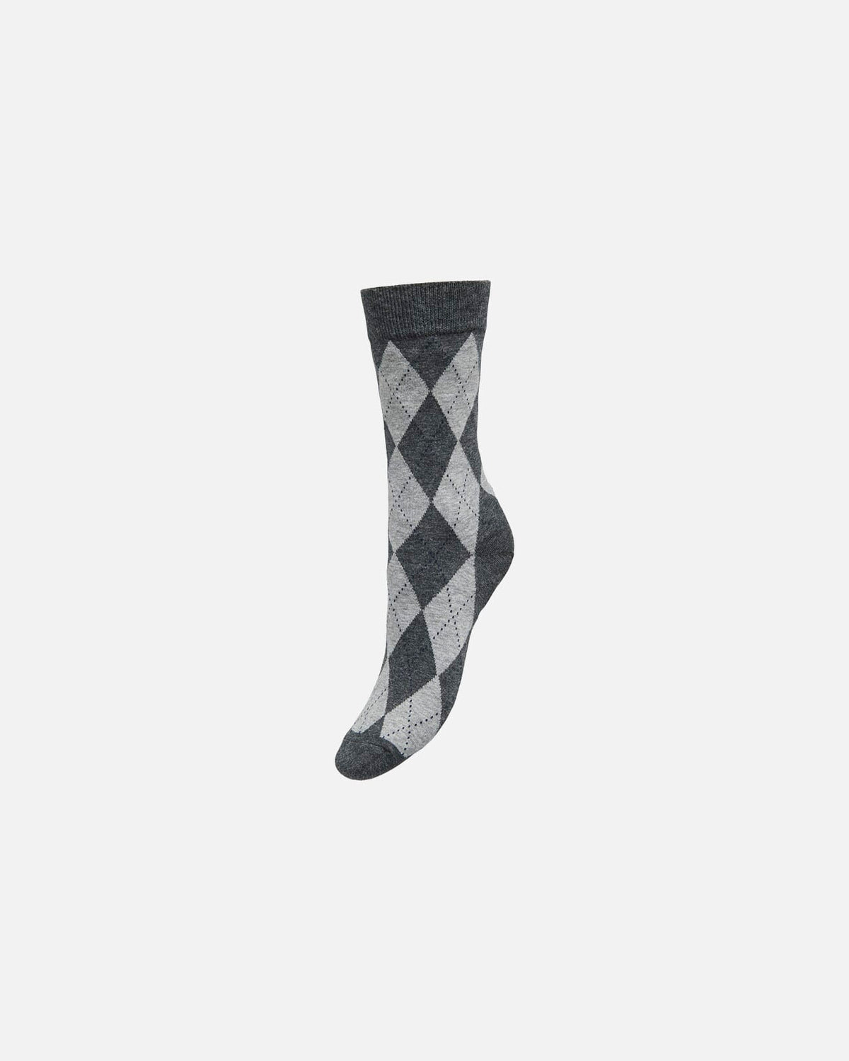 JDY Sokker Glima Argyle - Dark Grey Melange/LGM Argyle/ Night Sky Stripe