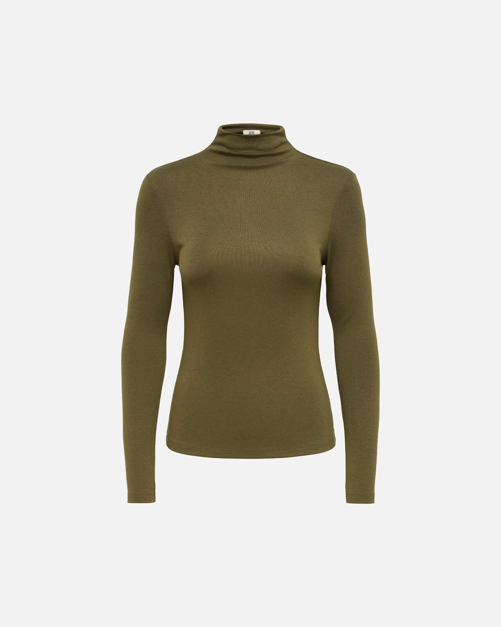 JDY Topp Tallis L/S Thunell Neck - Dark Olive