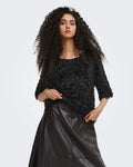 JDY Topp Marta Life 2/4 - Black