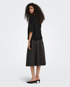 JDY Topp Marta Life 2/4 - Black