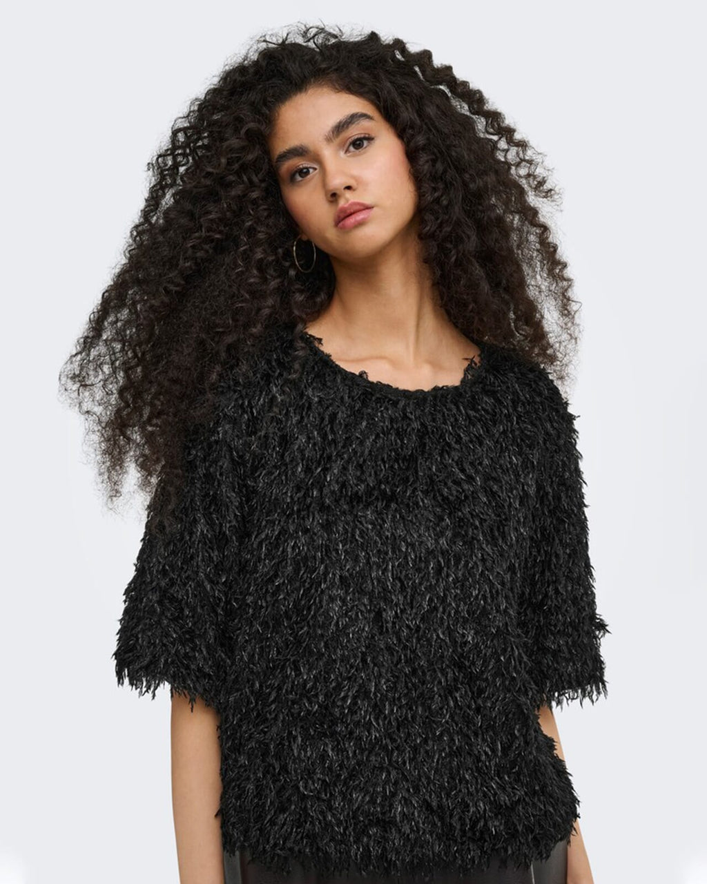 JDY Topp Marta Life 2/4 - Black