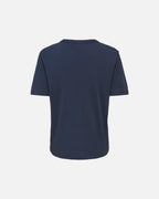 JDY T-skjorte Michigan Life S/S Xmas - Sky Captain/ Merry & Bright