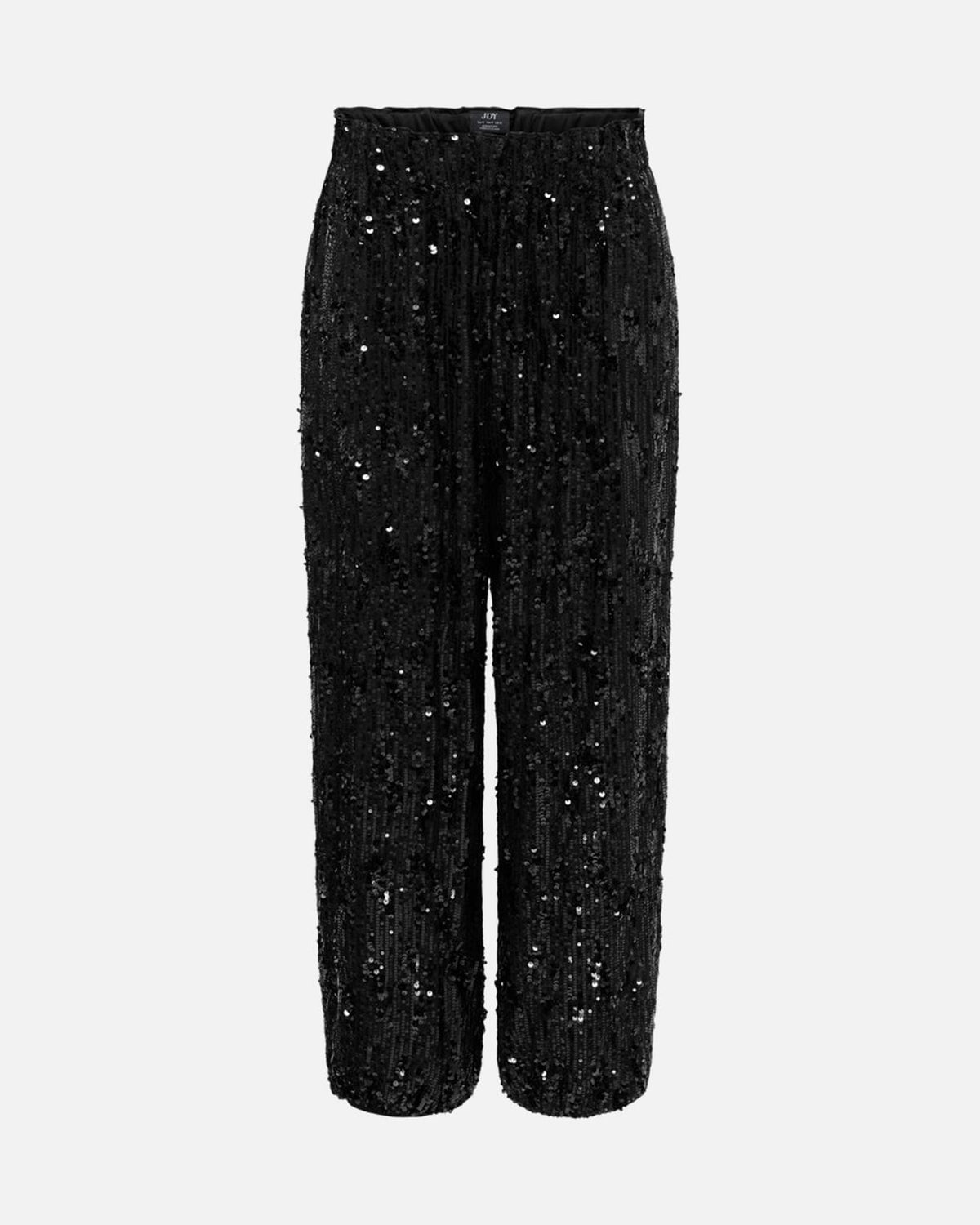 JDY Paljettbukse Lola Balloon Sequin - Black